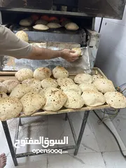  7 مخبز خبز. مصري.  وأكنافه  عجينه.  بالخوض