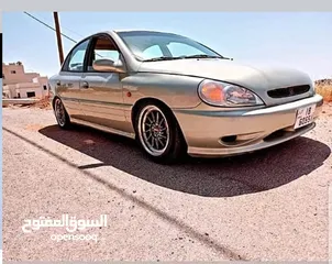  3 كيا ريو موديل 2002 فحص 2 جيد جير عادي