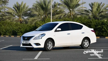  8 Rent a Car NISSAN - Sunny - 2020 - White-   Sedan