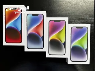  3 iPhone 14 Plus 128GB  ايفون 14 بلس 128    جديد كفالة شرق اوسط