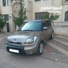  1 جيب كيا سول 2011 بنزين أوتوماتيك بصمة دهان شركة