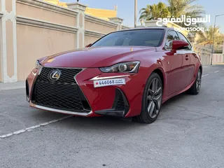  1 ‏Lexus IS 350 F 2018