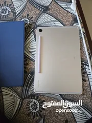  1 سامسونج تاب S9 FE ولا خدش مستعمل خفيف جدا تخزين عالي و اداء خارق