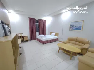  1 STUDIO FOR RENT IN JUFFAIR FULLY FURNISHED  WITH EWA