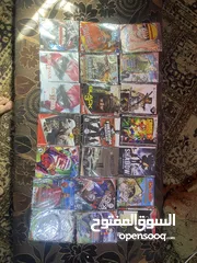  21 حاله ممتازه ابلايشتيشن 1 شغال مع سيديات عدد 150 شغالات العاب نادره وقديمه ايادي تحكم اصليه كاملا