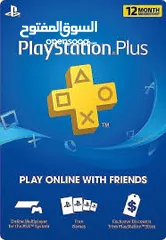  1 Playstation plus 12 months membership