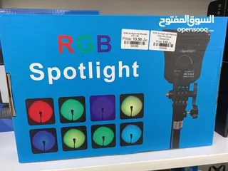  2 RGB SPOT LIGHT