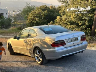  13 Mercedes CLK200 Kompressor  مرسيدس قرش ونص كوبيه للبيع او البدل