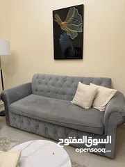  1 كنب نظيف للبيع