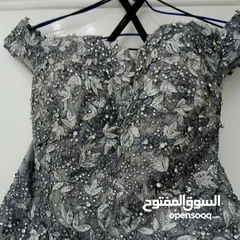  3 فستان سهرة طويل