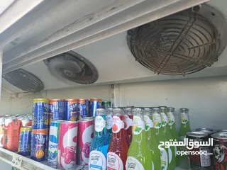 2 ثلاجه عرض خدمه ذاتيه
