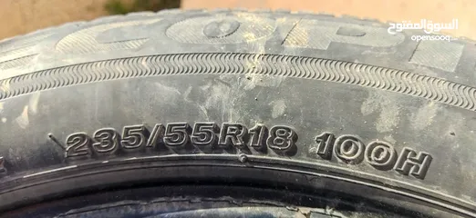  2 كاوشوك بحاله جيدة قياس 235/55R 18