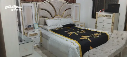  1 غرفه نوم مضيئه مستعمل جديد للبيع