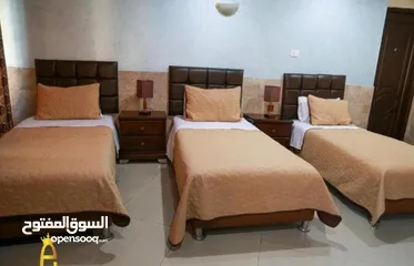  23 غرف فندقية مفروشة للايجار وسط البلد عمان