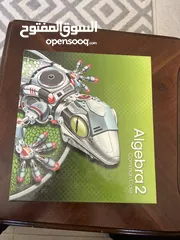  2 كتب منهج أمريكي للصف 9-12 SAT Algebra2+Biology Books