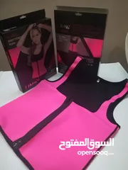  8 مشد التنحيف دبل فيس الحراري للتنحيف و حرق الدهون الاصلي متوفر مقاسات مشدات تنحيف حراري