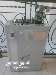  3 كيزا الغاز مع مضخه اوتوماتيك وكاله يعمل على الماء الضعيف 100 دينار