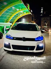  3 جولف mk6  جير عادي   موديل 2011 تسيير 2014 بالرخصه