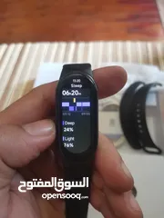  7 سوار ذكي شاومي باند 8 اللون الاسود النادر