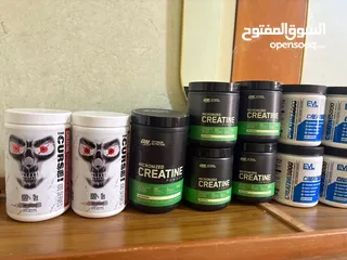  16 كرياتين مونوهايدرات ماركه عالميه أوزان مختلفه صافي 100% بدون نكهات تاريخ طويل الامد