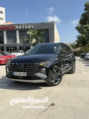  1 هونداي توسان NLine ترخيص 2022 محرك 1600 هايبرد plug in/يقطع على الشحنه 65 كيلو متر