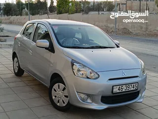  4 ميتسوبيشي ميراج 2016 فحص كامل ممشى قليل 78 الف بحالة الشركة