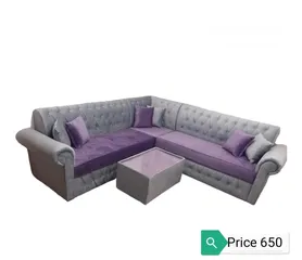  4 لدي مجموعة أريكة جديدة مجموعة مريحة للغاية..new sofa set..