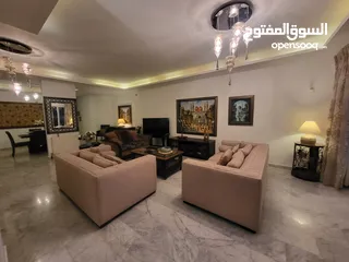  4 furnished apartment for rent in four Circle ground floor 280 m with the nice Garden three bedrooms