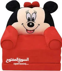  6 كنبايه جلوس  ميكي ماوس  تتحول فرشة نوم للاطفال