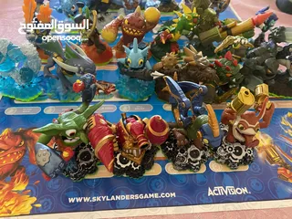  3 سكاي لاندر للنينتيندو وي....طقم كامل مع الCD Skylanders for Wii and 3DS Nintendo