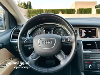  12 AED 1,120 PM  AUDI Q7 3.0 V6 S-LINE AWD FULL OPTION  0% DOWNPAYMENT  GCC