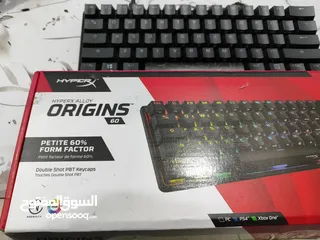  4 keyboard Hyperx alloy origins 60% red switch