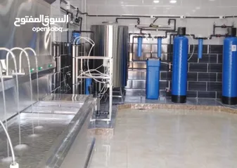  7 تجهيز محطات تحليه المياه ومصنع كاسات الماء تعبئة وتغليف بكل انحاء الاردن بأسعار مناسبة للجميع