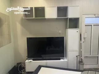  1 مكتبه تلفاز بدون خدش