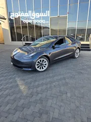  3 Tesla model 3 2023 ممشى قليل  فحص كامل أوتوسكور ق  B+(86)الوان مختلفه وداخلي ابيض او اسود واسعارر