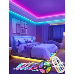  11 متوفر اضواء LED مع ريموت للتحكم بالاضاءه والألوان، متوفر حجم 3 متر و 5 متر فقط، رجاءا للجادين فقط.