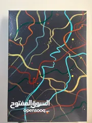  1 *عرض خاص* لوحة فنية تجريدية للبيع  **** لوحة عميقة وغامضة **** رسم يدوي **** تجريدي ****