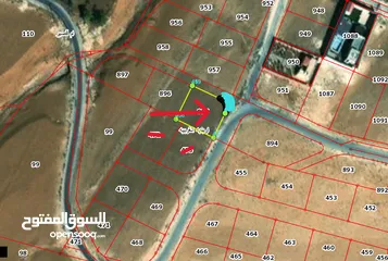  2 ارض من اراضي ارينبه الغربية جنوب عمان للبيع واجهه على شارع معبدمنطقة سكنية واصل كل الخدمات بسعر مغري