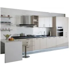  6 Full Setup Kitchen cabinet with Standard material Stainless steel Restaurant, Hotel Cafeteria Bakery