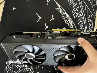  4 كرت شاشة.Amd XFX RX7600xt