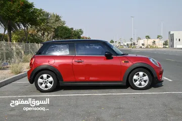  5 0% DP - FIRST OWNER - MINI COOPER 1.5TURBO - AGENCY MAINTAINED - GCC SPECS - MINT CONDITION