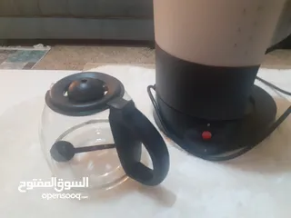  3 للبيع ماكينة صنع القهوه الفرنسية وطنجره هوائيه