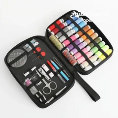  1 طقم خياطة متكامل 100قطعة داخل حقيبة واحدة  إذا كنتِ من محبّات الخياطة أو بتحبي تكون عندك مجموعة حلوة