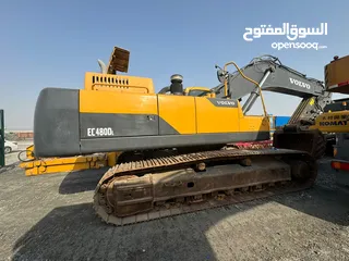  9 حفارة فولفو EC 480 DL  VOLVO EXCAVATOR EC 480 DL DUBAI  IRAN  2019