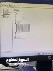  10 PC HP Core i7-4456 كامل مكمل مع شاشة و كيبورد و ماوس ويرليس جداد