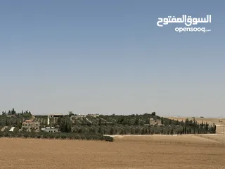  6 للبيع قطع ارضي مميزة بمساحات زراعية 3437م/3537م ملاصقة لمنجا تلعة النوران