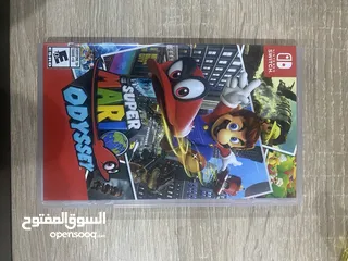  2 Super Mario Odyssey مستعمل) نضيف)
