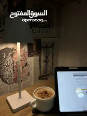 1 لمبة ديكور مكتبية أنيقة – ضوء هادئ ومريح للمذاكرة والعمل  تصميم مودرن