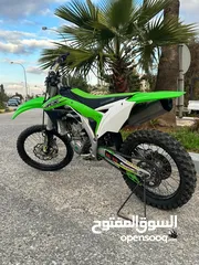  8 Kawasaki kx450f فل كرس حبه وحيده بل اردن