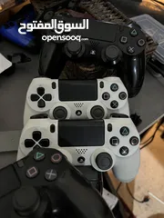  1 ايادي اصليةةة وكوبي بحالة الوكالة عالفحصص وكفالة شهر  للبيع ( متوفر عروض على الصيانه)Control ps4